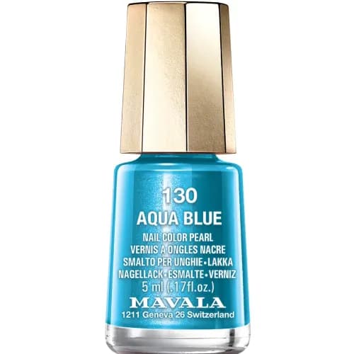 Mavala 130 Aqua Blue Nailpolish 5ml