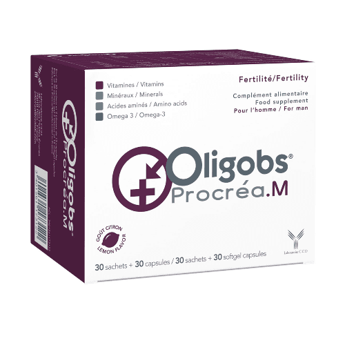 Oligobos Procrea For Male Fertility 30 Cap Plus 30 Sachets