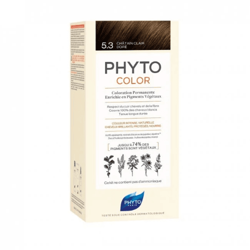 Phytocolor Sensitive 5,3 Light Golden Chestnut