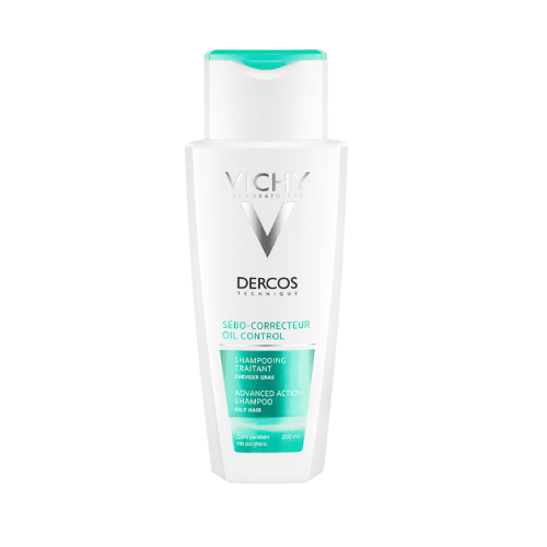 Vichy Oil Control Shampoo For Oily Hair 200 Ml