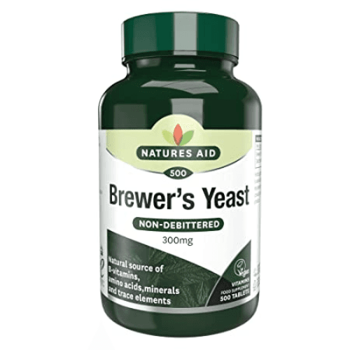 Natures Aid Brewers Yeast 300 Mg 500 Tab