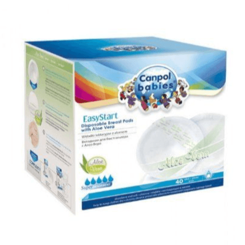 Canpol Babies Breast Pads Easy Start Canpol Babies Breast Pads easy start  40 Pcs 40 Pcs