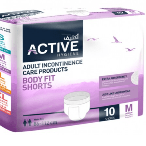 Active Short Medium 10 Pieces