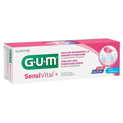 Gum Sensivital Dual Action Toothpaste 75 Ml