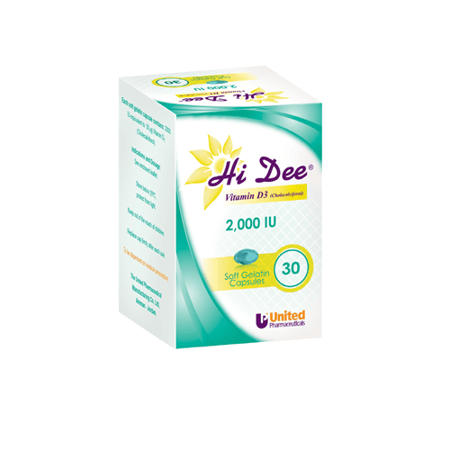 Hi Dee Vit D3 2000 Iu 30 Cap