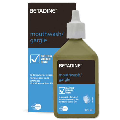 Betadine Mouthwash 125 Ml