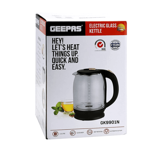 Geepas Electric Glass Kettle GK9901N