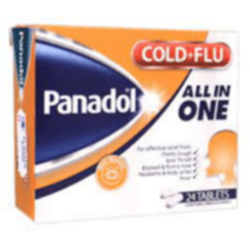 Panadol Cold and Flu All In One Tab 24s