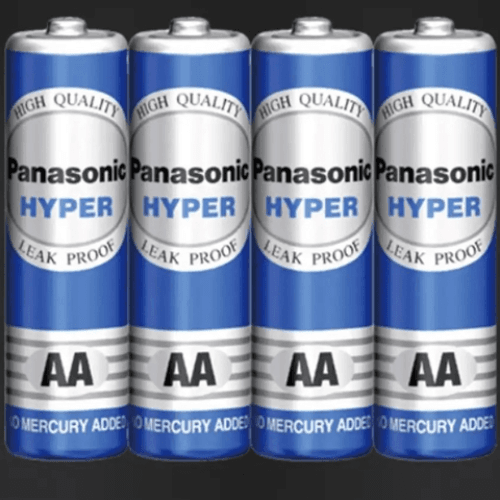 Panasonic Hyper Battery Leak Proof Aa 4pcs