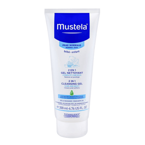 Mustela 2 In 1 Hair & Body Cleansing Gel 200Ml