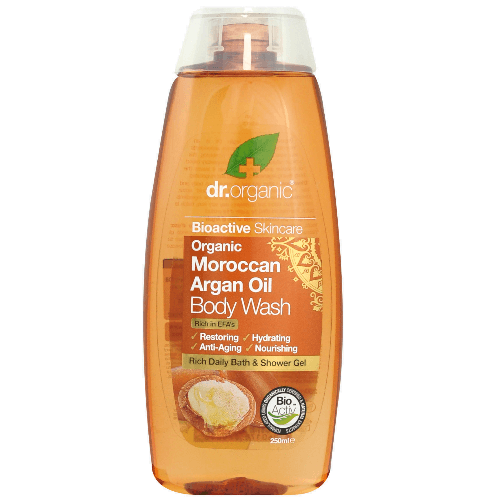 Dr.Organic Moroccan Argan Oil Body Wash 250 Ml