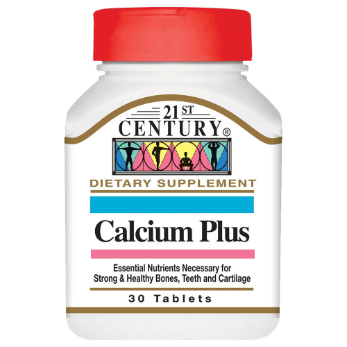 21st Century Calcium Plus 30 Tab