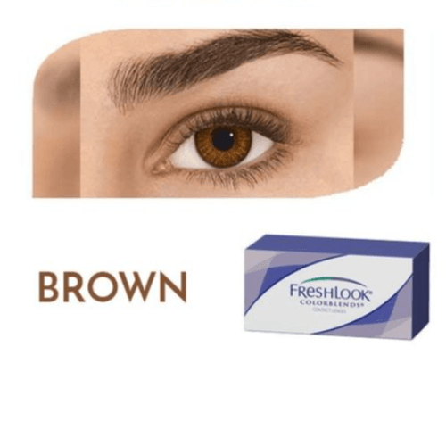 Freshlook Brown Monthly Lenses