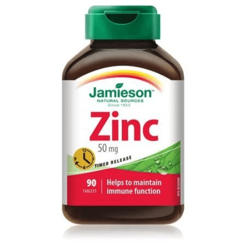 Jamieson Zinc 50 Mg 90 Tab