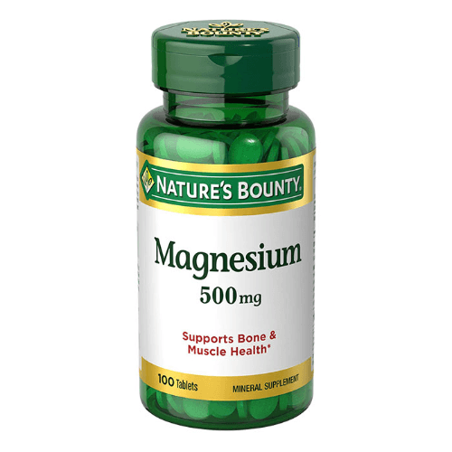 Natures Bounty  Magnesium Oxide High 500mg 100 Tab