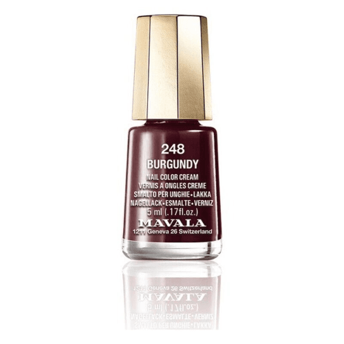 Mavala Nail Polish 248 Burgundy 5Ml