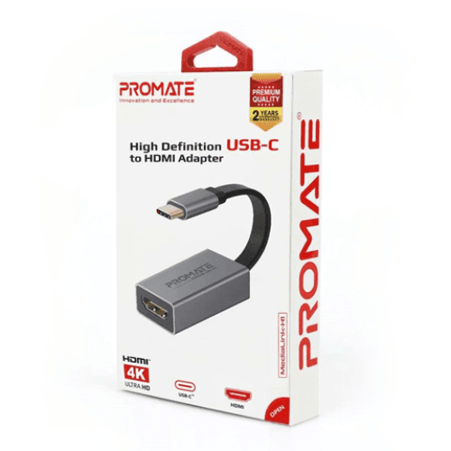 Promate High Definition Usb-C To Hdmi Adapter
