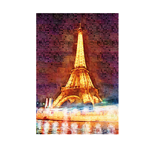 Eiffel tower - Jigsaw Puzzle - 1000 pieces