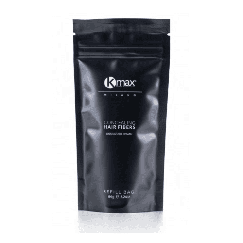 K Max Hair Fibers Black Refill Bag 64 G