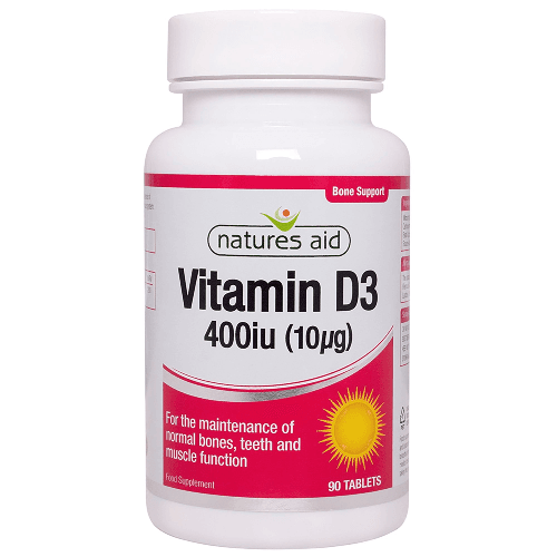 Natures Aid Vit D3 400 Iu
