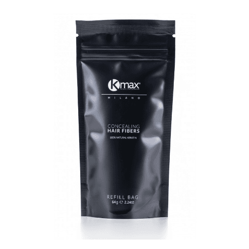 K Max Dark Brown Hair Fibers Refill Bag 64 G