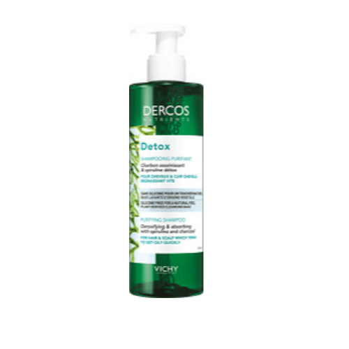 Vichy Detox Purifying Shampoo For Oily Hair 250 Ml