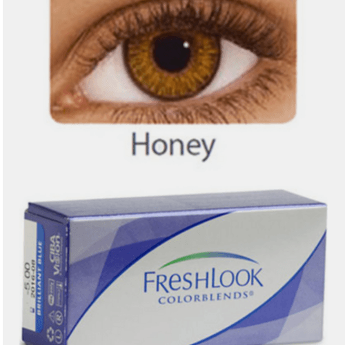 Freshlook Honey Monthly Lenses