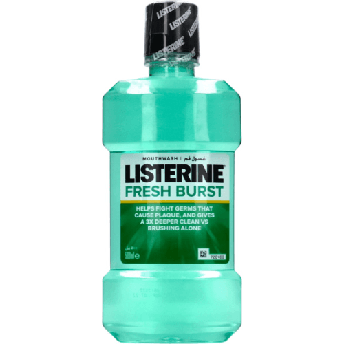 Listerine Fresh Burst Mouthwash 500ml