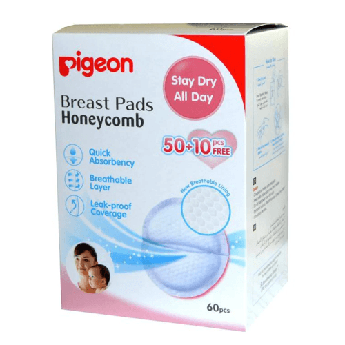 Pigeon Breast Pads Honey Comb 50 Plus 10