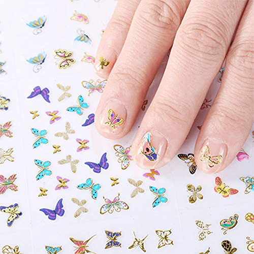 Nail stickers -butterfly