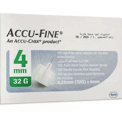 Accu Fine 4mm Accu fine 4mm 32G 100 sterile insulin pen needles 32g 100 Sterile Insulin Pen Needles