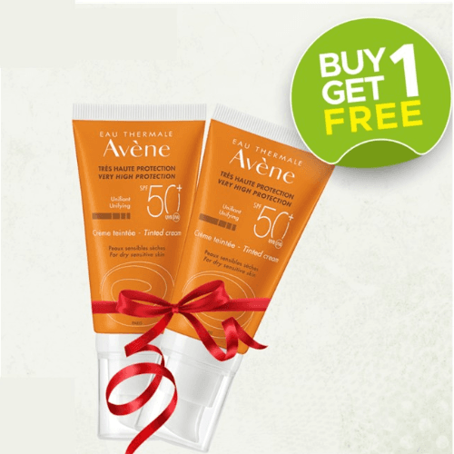 Avene Sunscreen Tinted Cream Spf 50 +