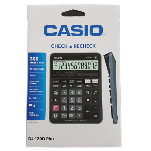 Casio-calculator-dj-120d Plus