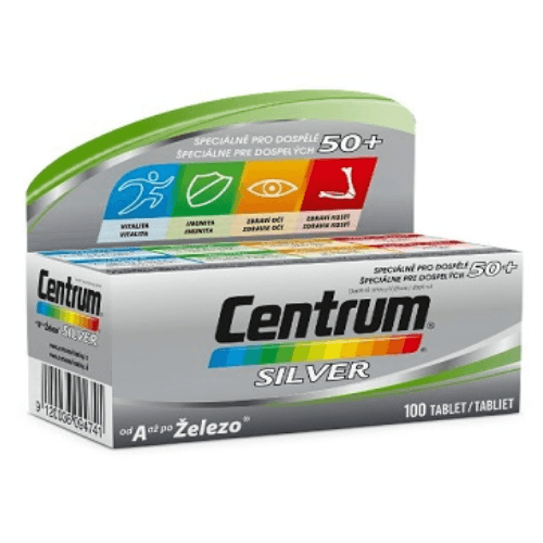 Centrum Silver W Lutein 100 Tab