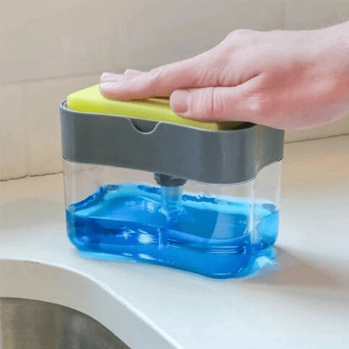 Soap Pump & Sponge Caddy