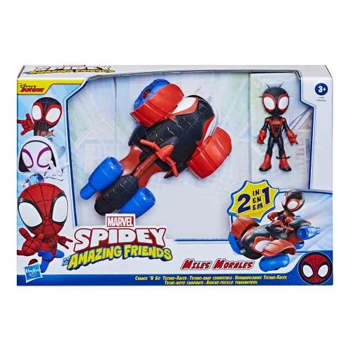 Hasbro Spidey & Amazing Friends 2-In-1 Techno Racer