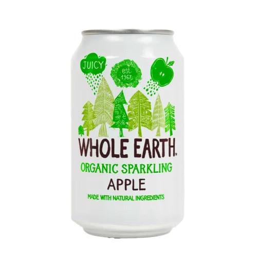 Whole Earth Organic Sparkling Drink Apple 330 Ml