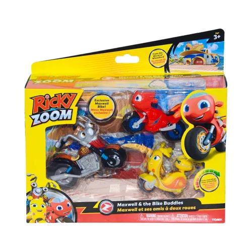 Tomy Ricky Bike Buddies Adv 3Packs Asst