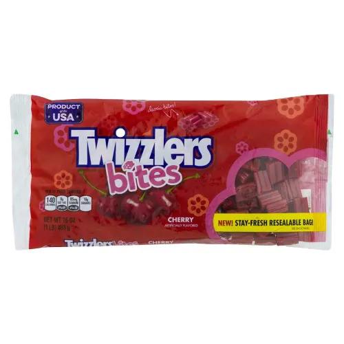 Twizzlers Bites Cherry Candy 453 Gm