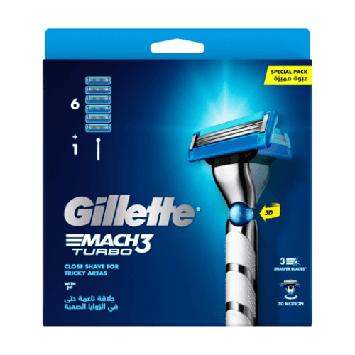 Mach3 Turbo 3D Motion Men'S Razor Gillette