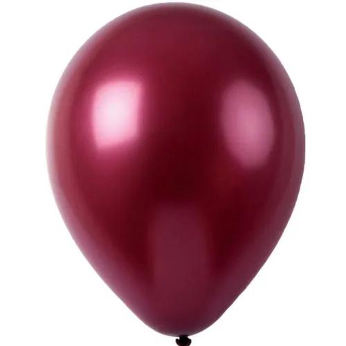 Burgundy Latex Helium Balloon