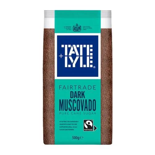 Tate & Lyle Fairtrade Muscovado Dark 500 Gm