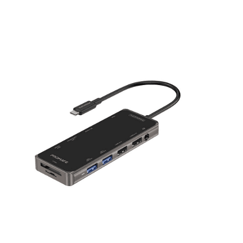 Promate Ultra-Fast Multiport Usb-C Hub 100W