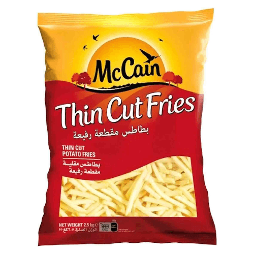 Mccain French Fries Thin Cut 2.5 Kg