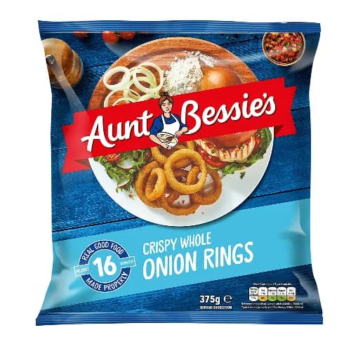 Aunt Bess Onion Rings 375Gms