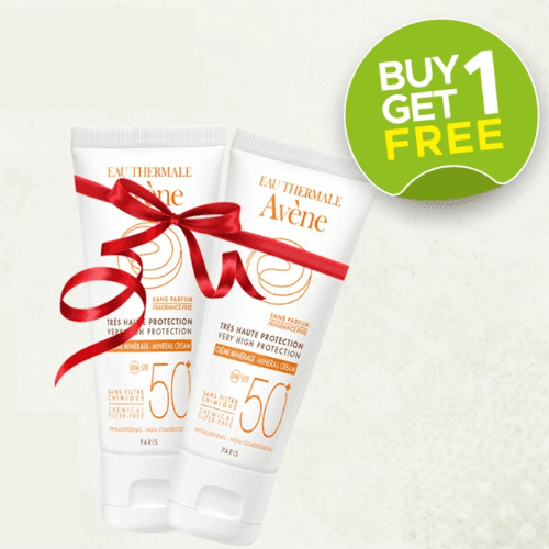 Avene Sunscreen Mineral Cream Spf 50 +