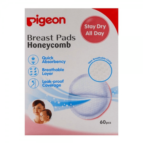 Pigeon Honeycomb Breast Pads 60Pcs