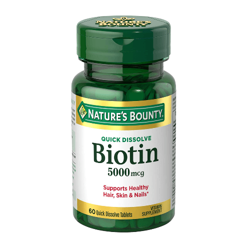 Natures Bounty Biotin 5000mcg Softgels 72's