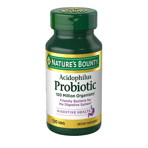 Natures Bounty Acidophilus Probiotic Tablets 120'S