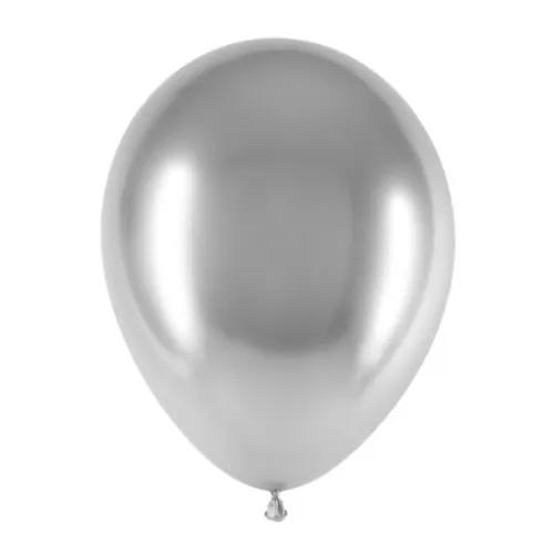 Chrome Silver Helium Balloon